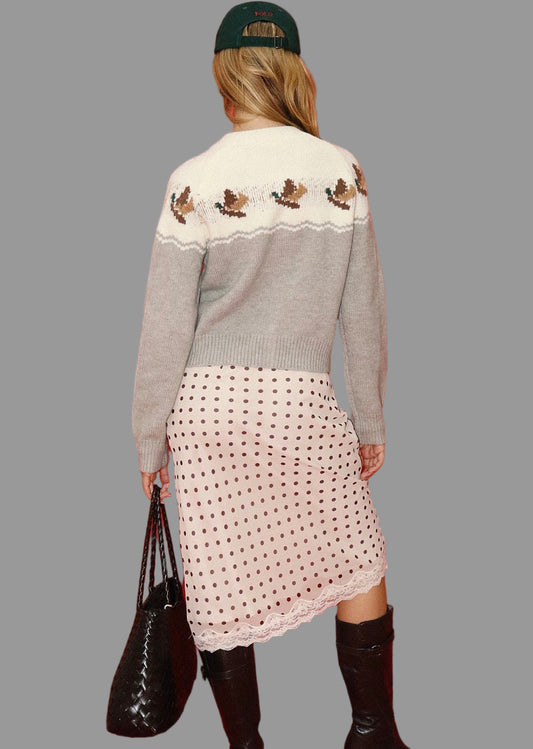 Brent Duck Button Up Sweater