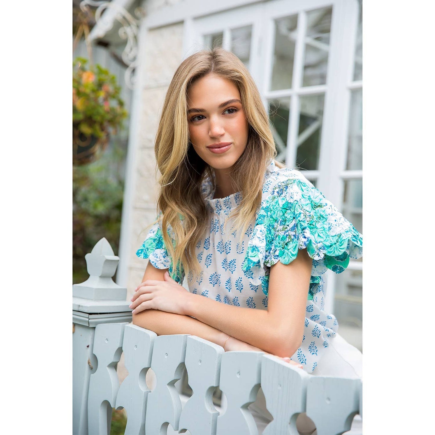 Kelly Flutter Sleeve Top