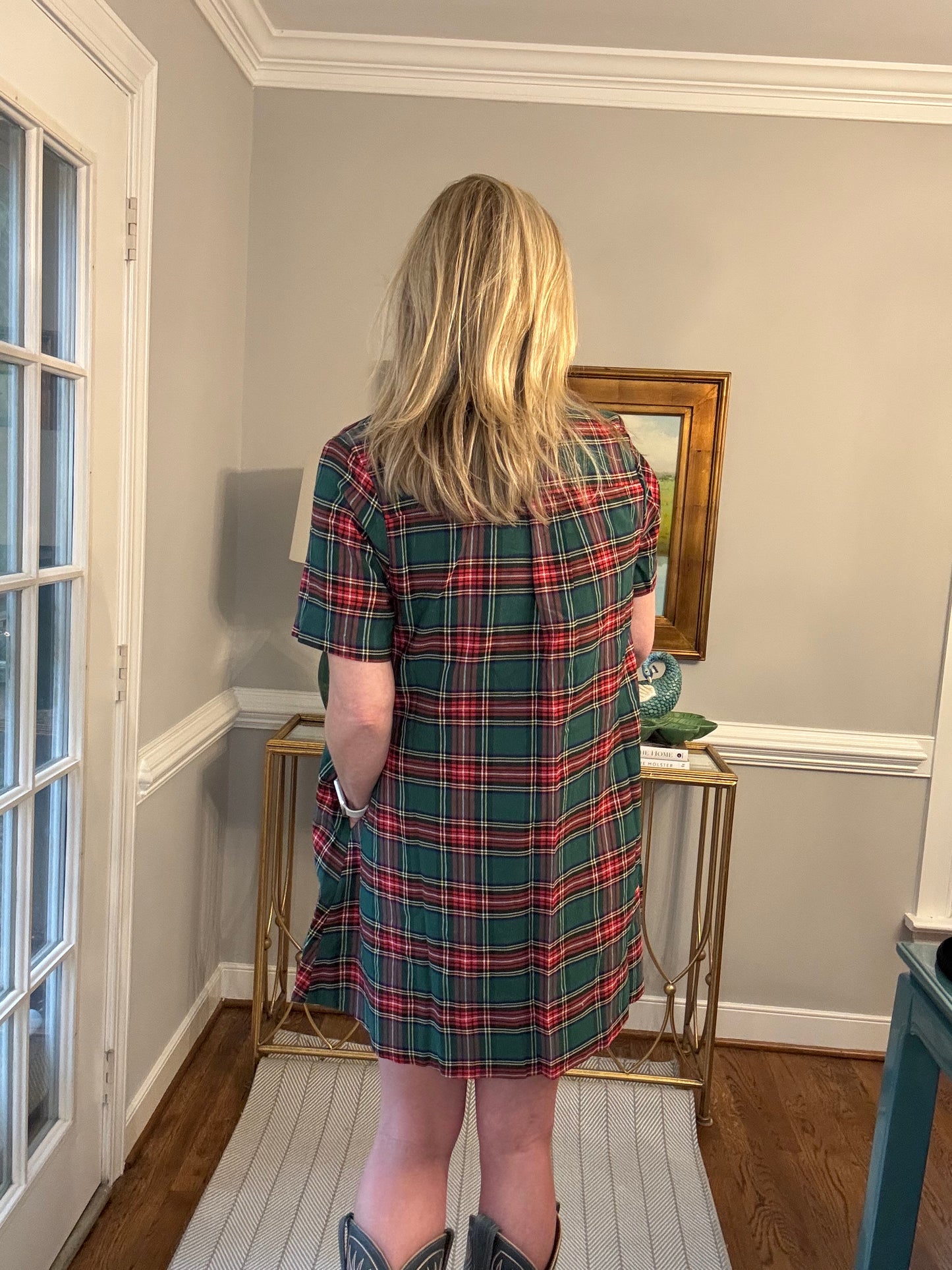 Clyde Plaid Dress