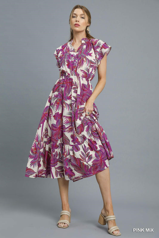 Margie Floral Dress