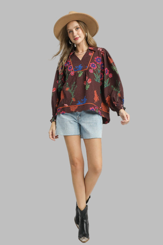 Chloe Floral Top