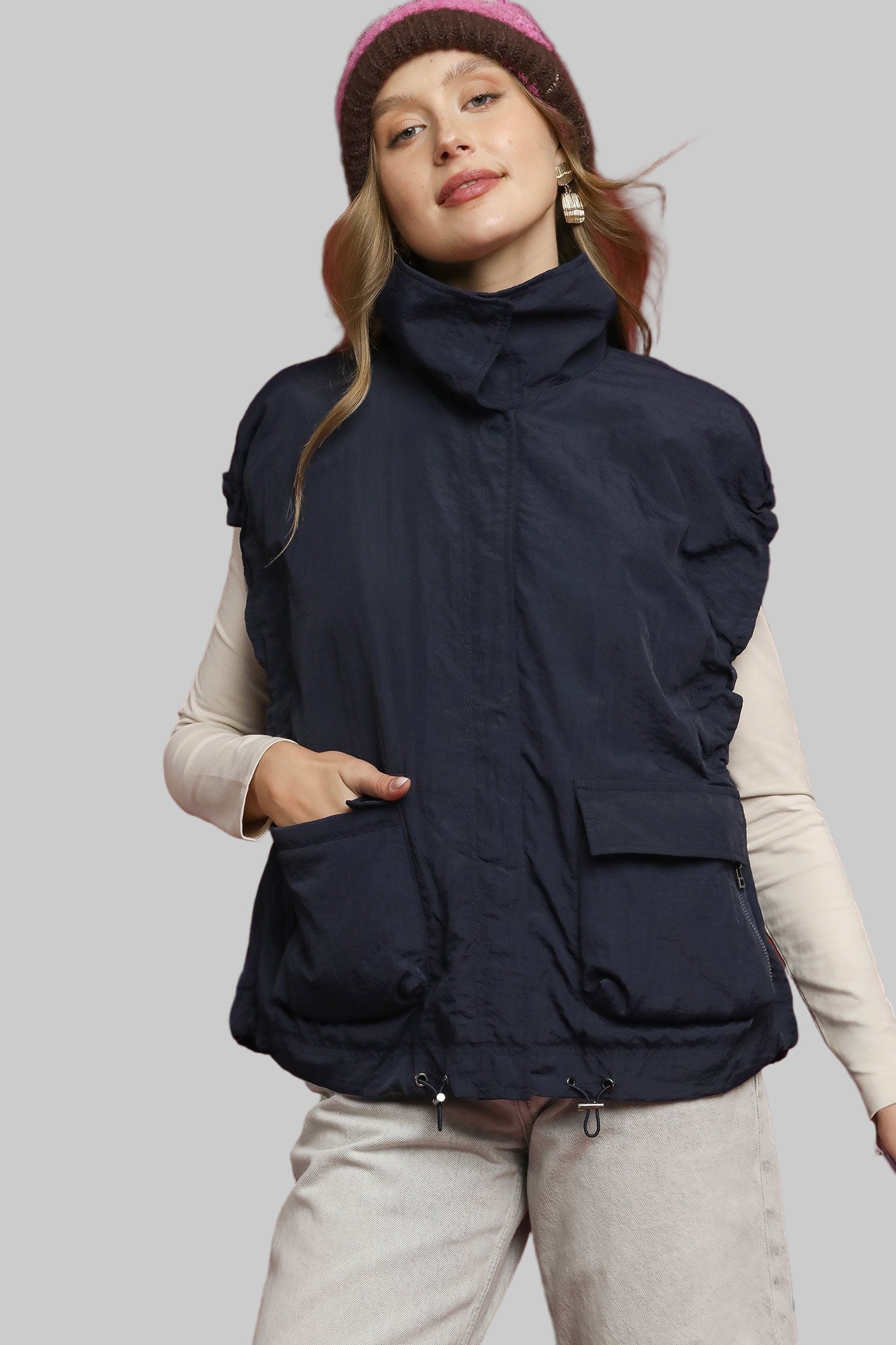 Kipper Navy Vest